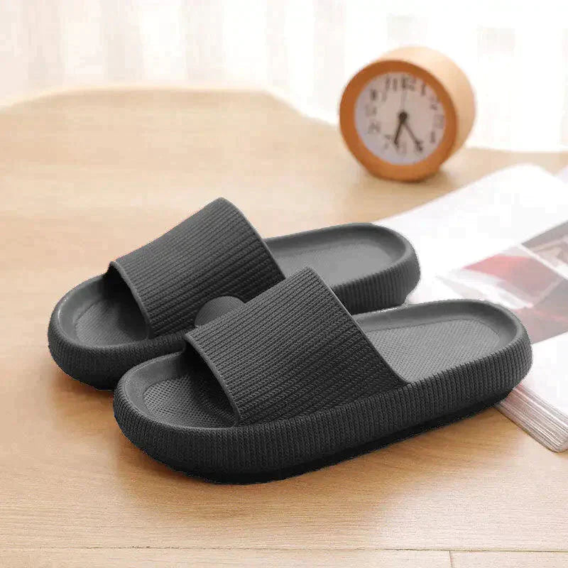 Soft house slippers for men and women