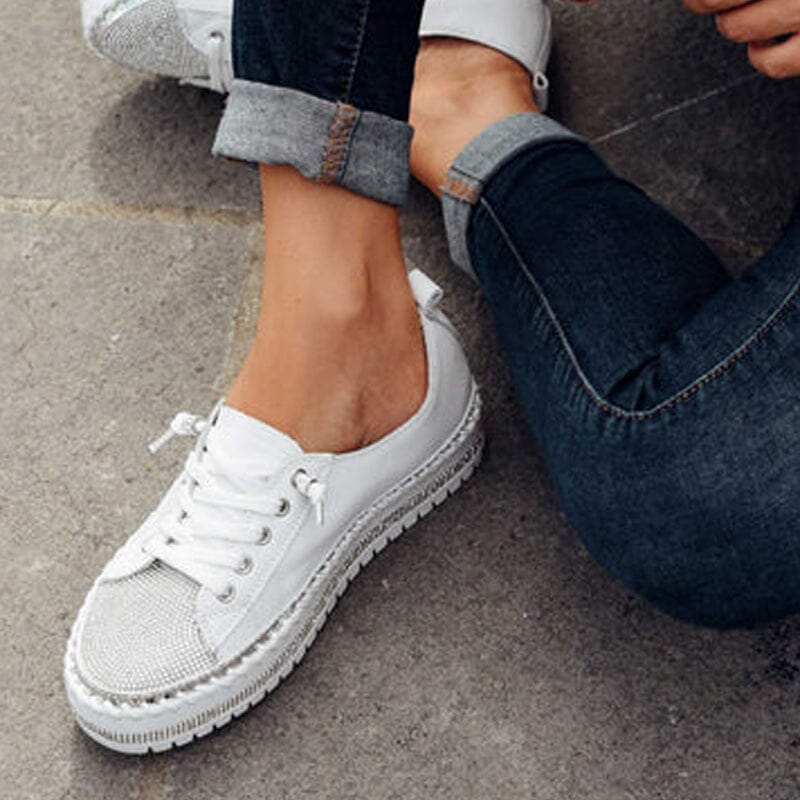 Shiny Silver Sneakers: Combine Style and Comfort for Your Everyday Life