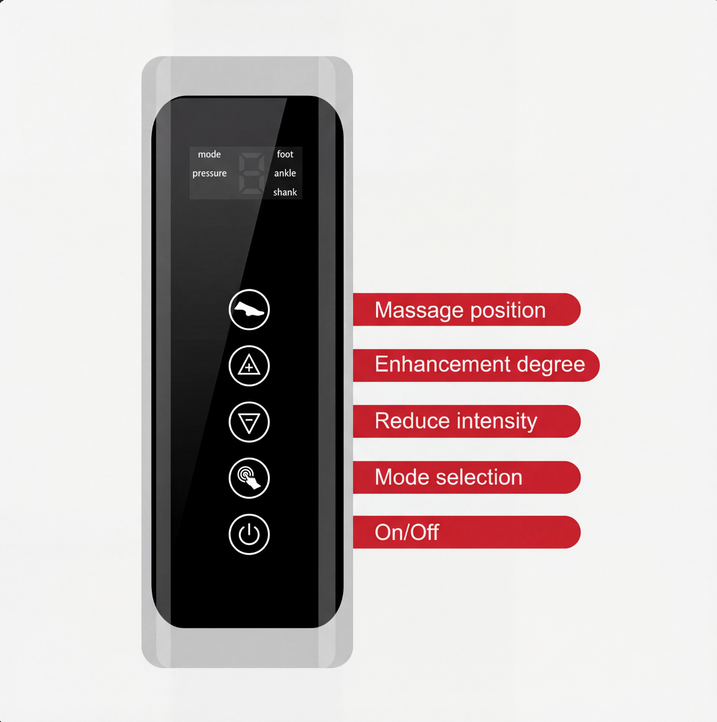 مدلك ضغط - أرجل كاملة 360° 