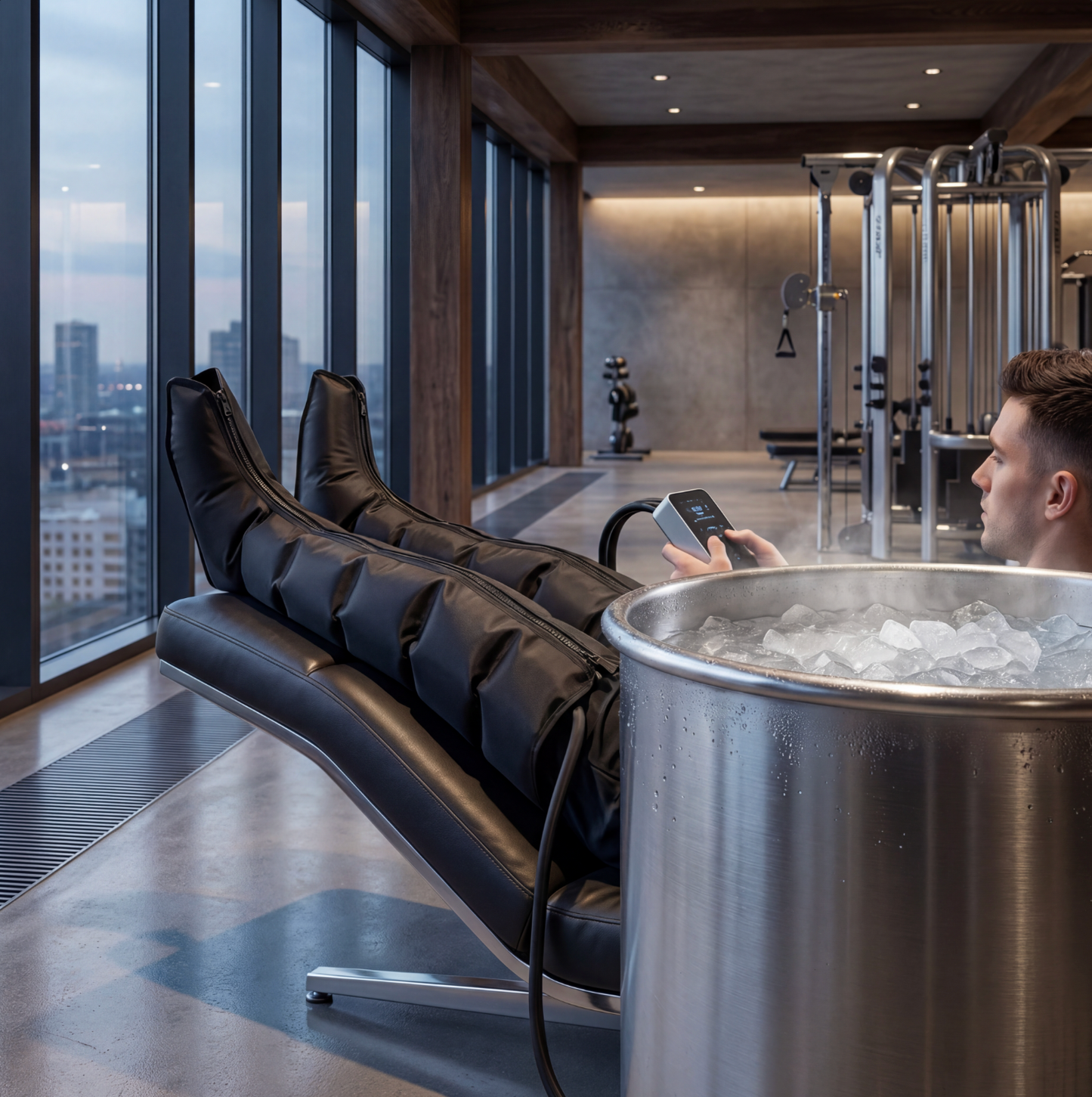 مدلك ضغط - أرجل كاملة 360° 