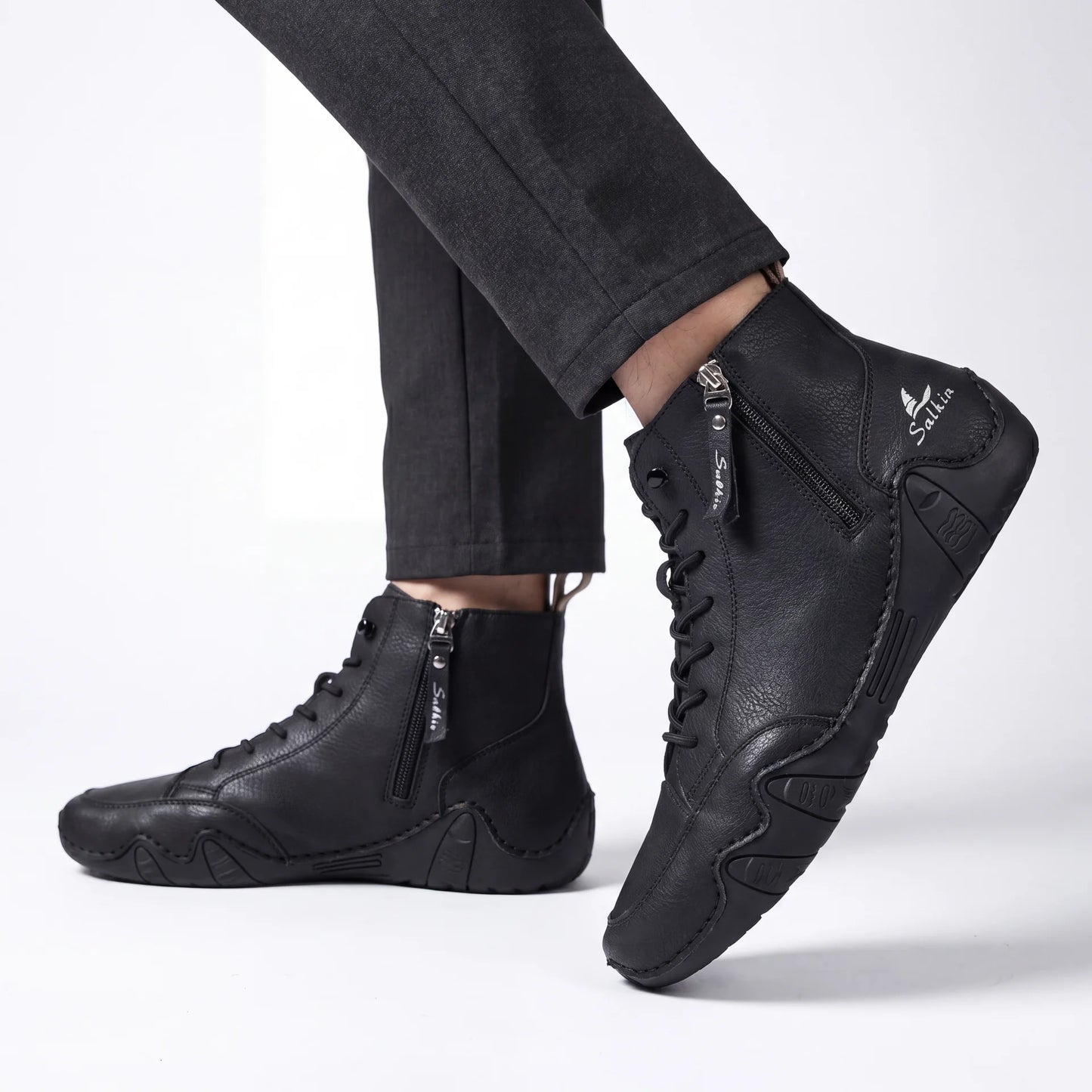 VogSalkin - Chaussures zip express résistantes et durables